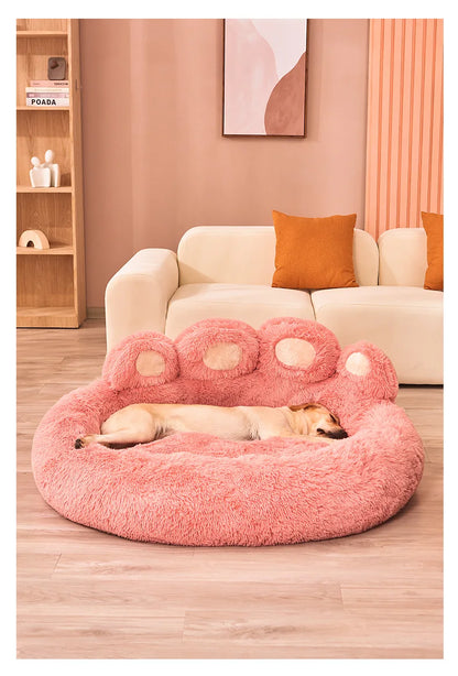 “CozyPaws Sofa Bed – For Small to Large Pets”