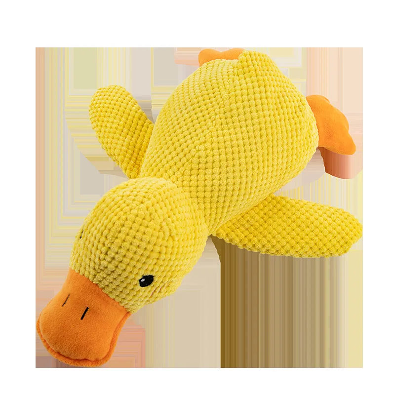“Plush Duck Toy – Molar Relief & Fun Sounds”