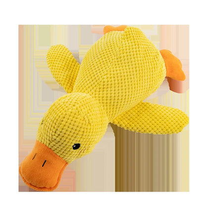 “Plush Duck Toy – Molar Relief & Fun Sounds”