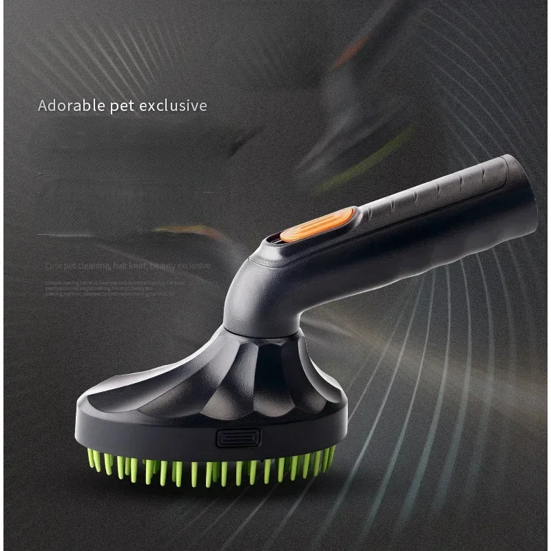 Pet Grooming Brush Vacuum Attachment – 32mm Tool for Removing Loose Hair from Dogs