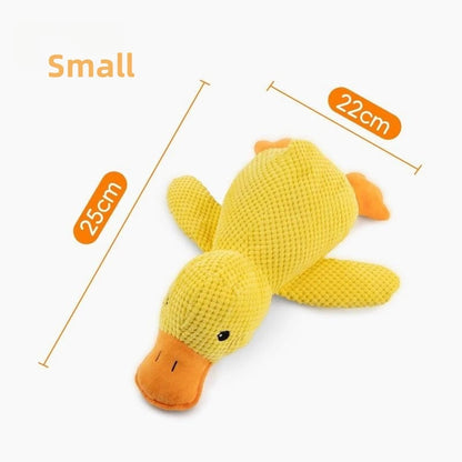 “Plush Duck Toy – Molar Relief & Fun Sounds”