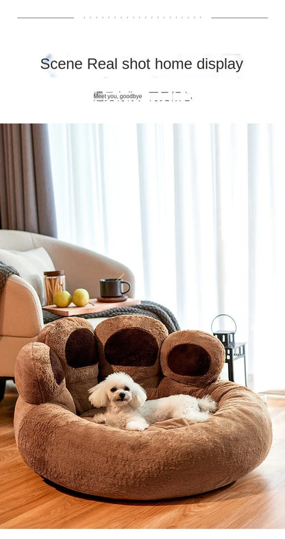 Kennel Winter Warm Deep Sleep Small Dog Dog Mattress Removable and Washable Pet Dog Supplies