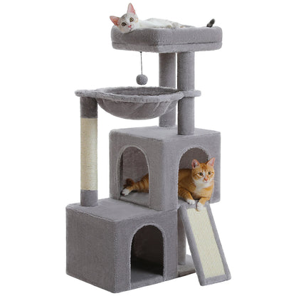 “Mega Cat Tower – Condos, Scratch Posts & Toys”