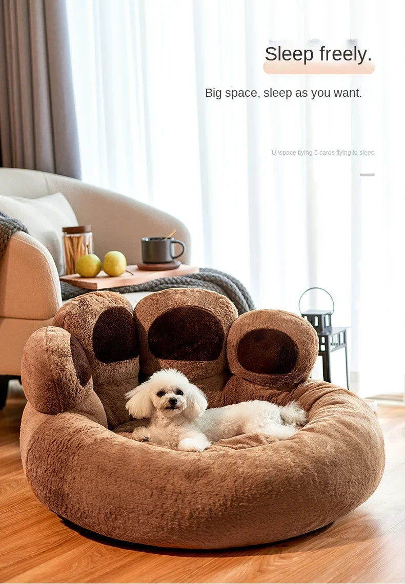 Kennel Winter Warm Deep Sleep Small Dog Dog Mattress Removable and Washable Pet Dog Supplies