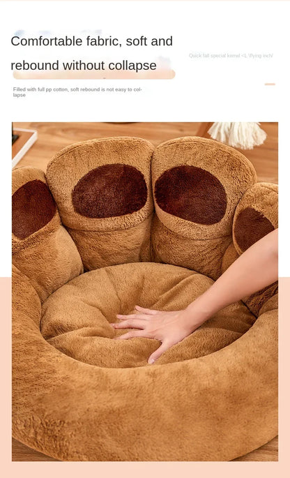 Kennel Winter Warm Deep Sleep Small Dog Dog Mattress Removable and Washable Pet Dog Supplies
