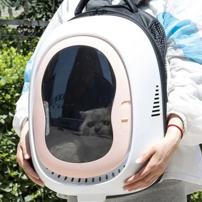 “Space Cat Backpack – Comfy & Cool for Travel”