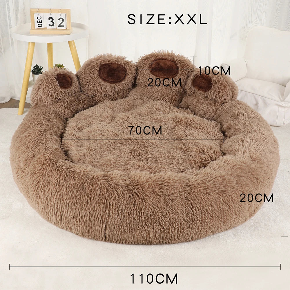 “CozyPaws Sofa Bed – For Small to Large Pets”