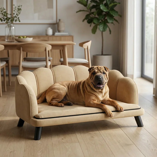 Luxury Pearl Pet Sofa Bed for Medium & Large Dogs