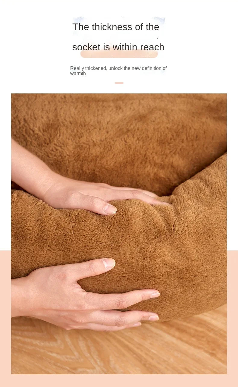 Kennel Winter Warm Deep Sleep Small Dog Dog Mattress Removable and Washable Pet Dog Supplies