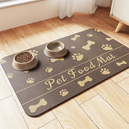 Waterproof Pet Feeding Mat – Quick-Dry Absorbent Non-Slip Design