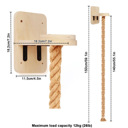 “Wall Cat Perch – Bridge, House & Climbing Fun”