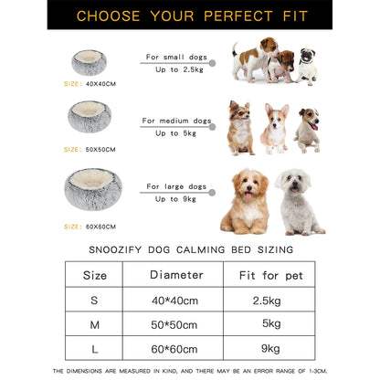 “Snuggle Donut – Soft Round Bed for Pets”