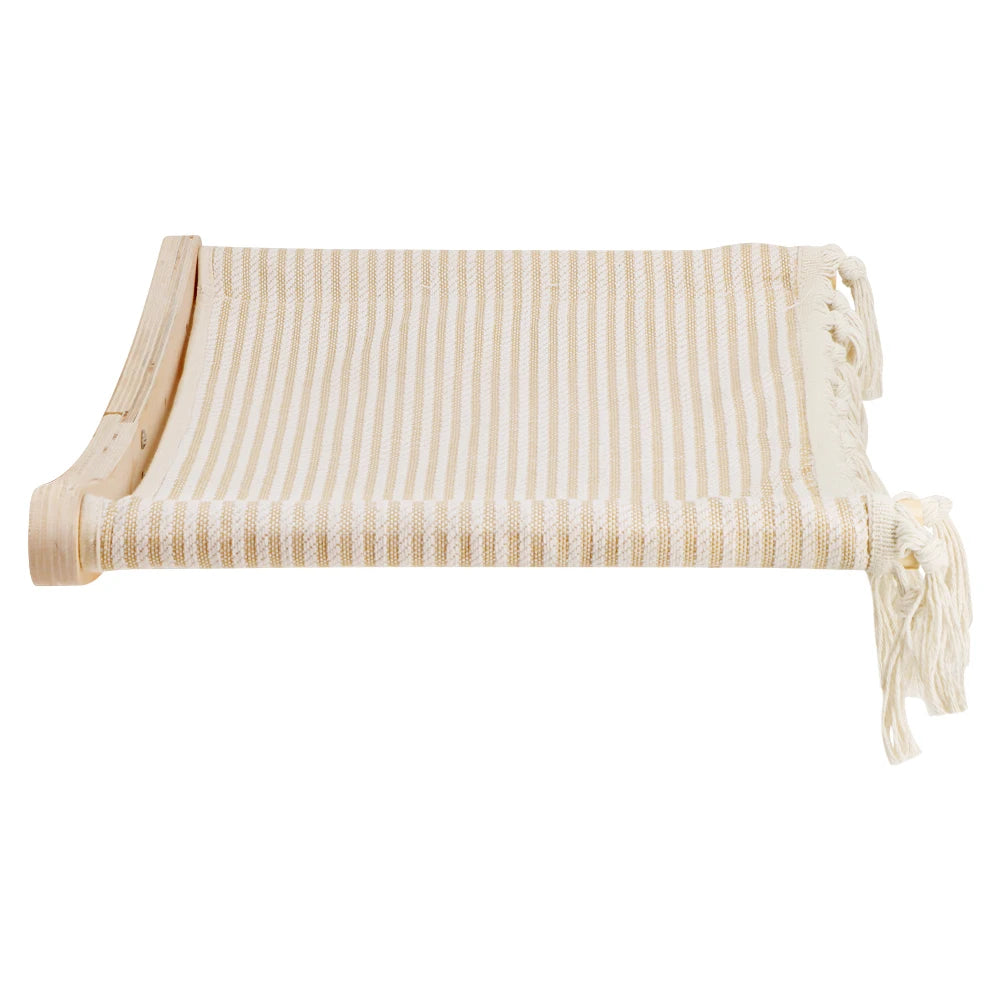 “Wall Cat Castle – Hammock, Steps & Macrame Nest”