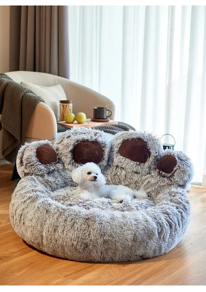 Kennel Winter Warm Deep Sleep Small Dog Dog Mattress Removable and Washable Pet Dog Supplies