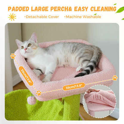 “Mega Cat Tower – Condos, Scratch Posts & Toys”