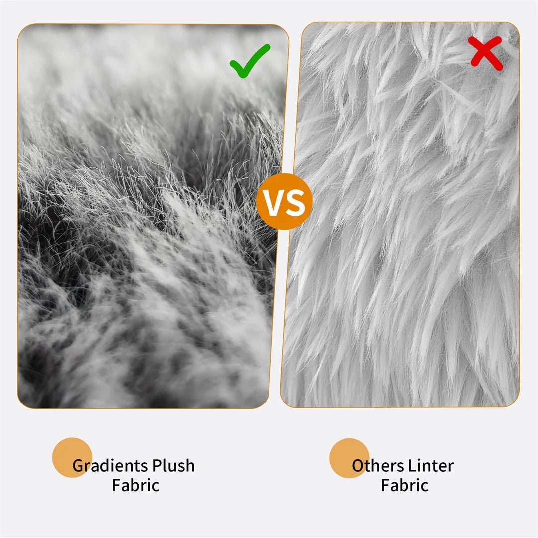 Luxury Human-Size Dog Bed – 180cm Orthopedic Foldable Lounger with Ultra-Soft Plush Cover