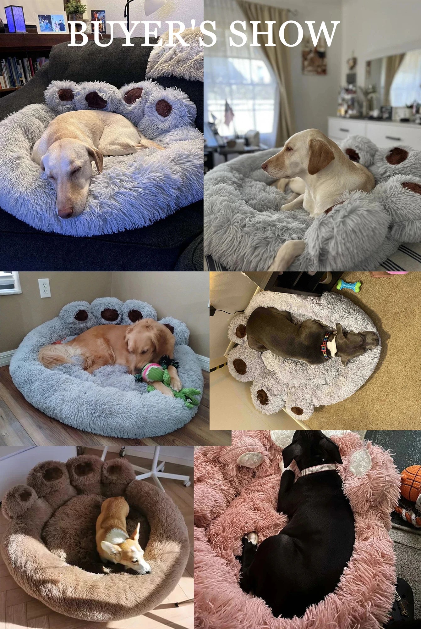 “CozyPaws Sofa Bed – For Small to Large Pets”