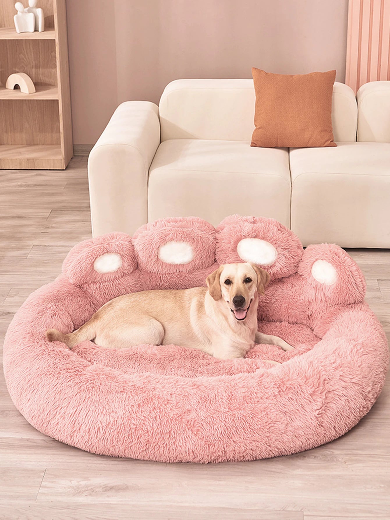 “CozyPaws Sofa Bed – For Small to Large Pets”
