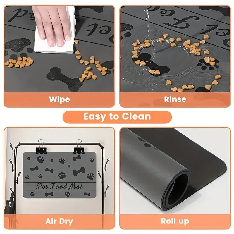 Waterproof Pet Feeding Mat – Quick-Dry Absorbent Non-Slip Design