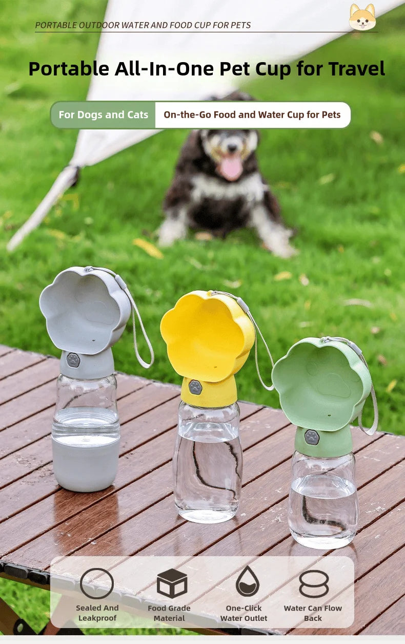 “PawTumbler – Travel Water Bottle for Dogs”