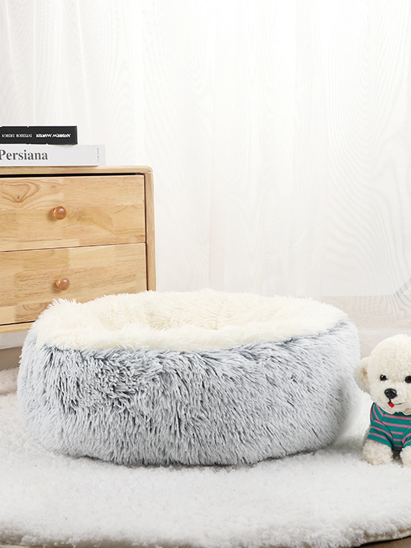 “Snuggle Donut – Soft Round Bed for Pets”