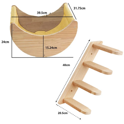 “Wall Cat Perch – Bridge, House & Climbing Fun”