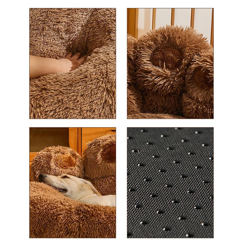 “CozyPaws Sofa Bed – For Small to Large Pets”