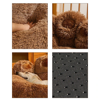 “CozyPaws Sofa Bed – For Small to Large Pets”