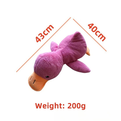 “Plush Duck Toy – Molar Relief & Fun Sounds”