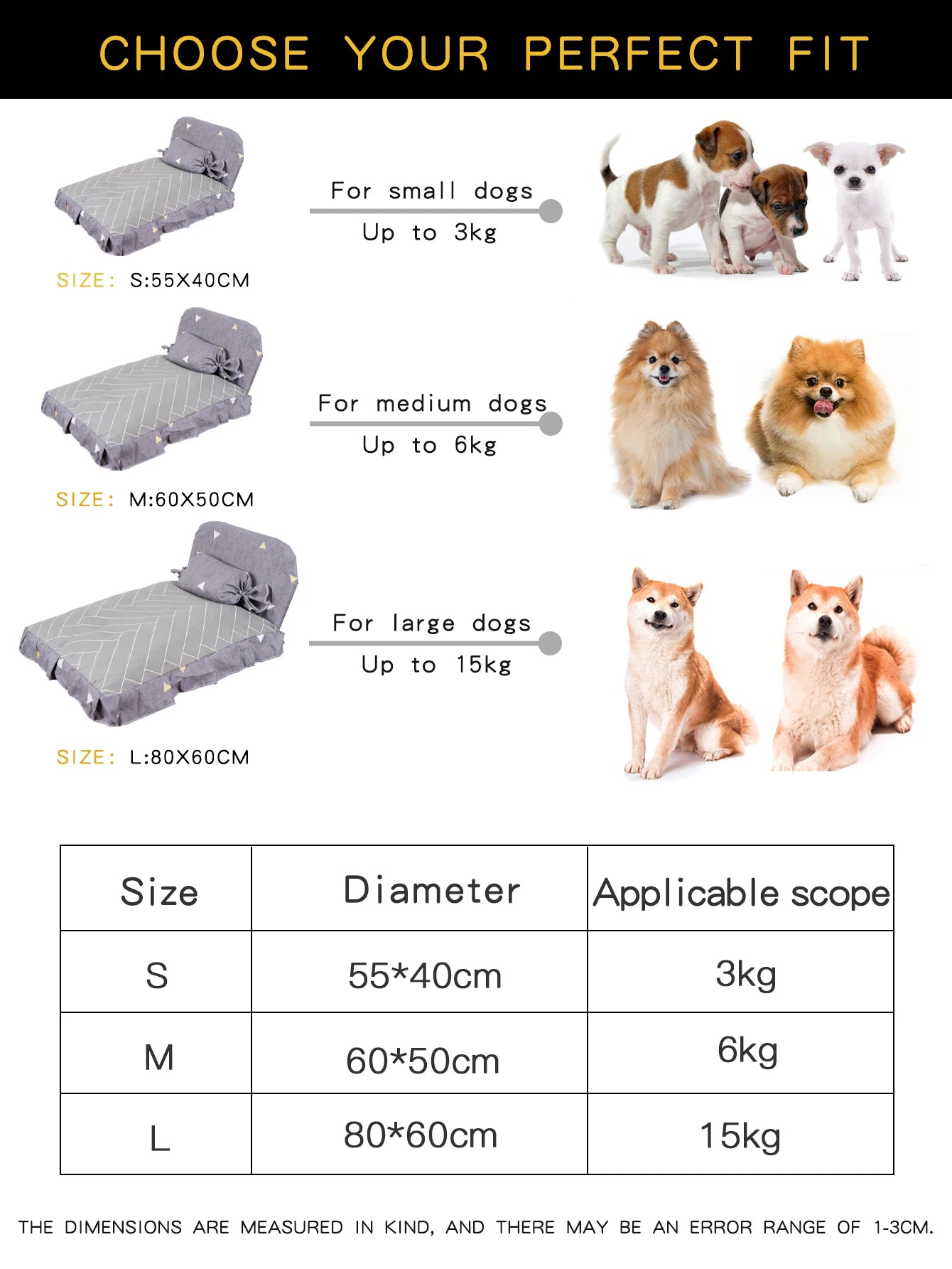 “Puppy Dream Bed – Cozy Cushion for Pets”