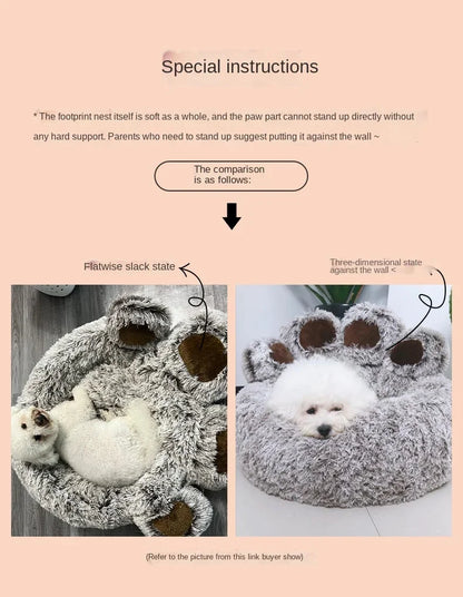 Kennel Winter Warm Deep Sleep Small Dog Dog Mattress Removable and Washable Pet Dog Supplies