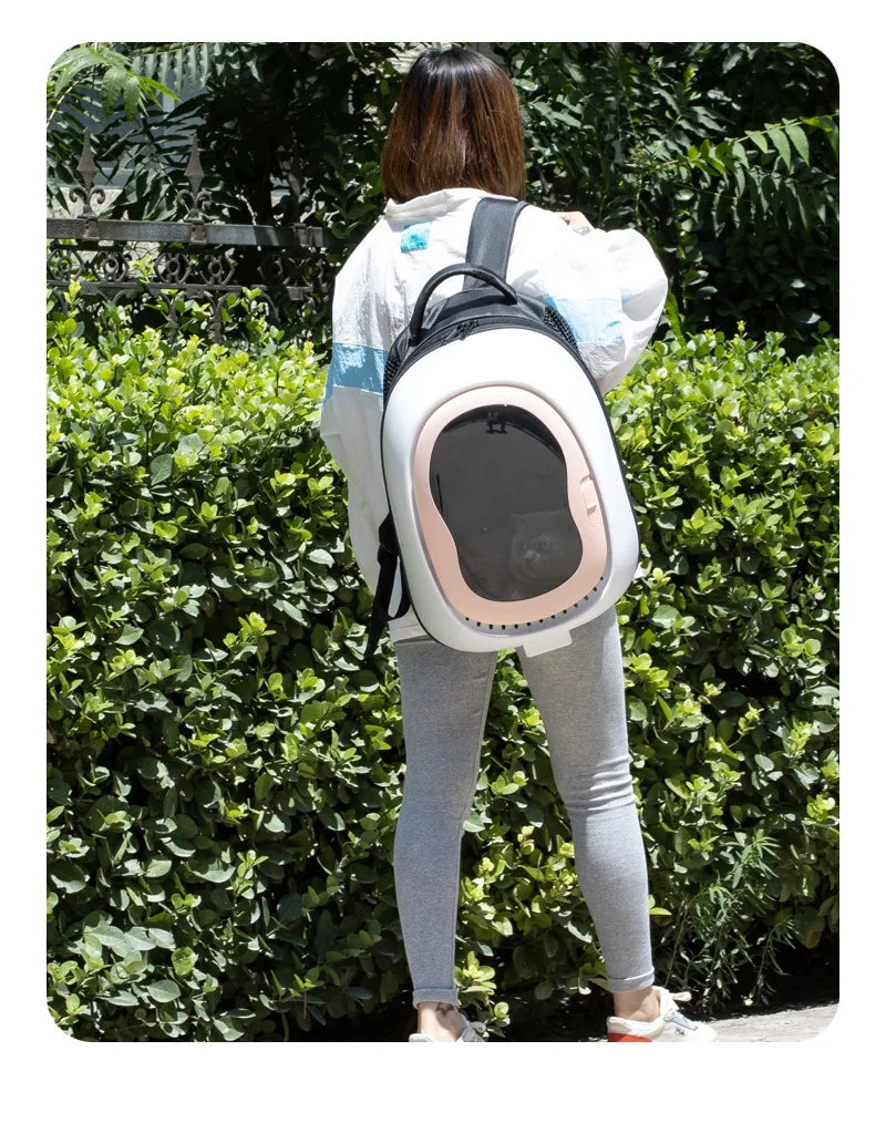 “Space Cat Backpack – Comfy & Cool for Travel”