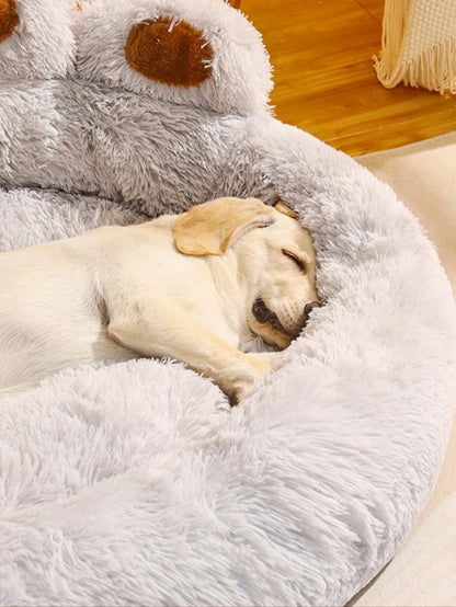 “CozyPaws Sofa Bed – For Small to Large Pets”