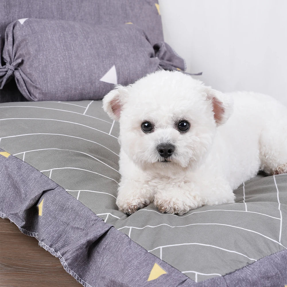 “Puppy Dream Bed – Cozy Cushion for Pets”