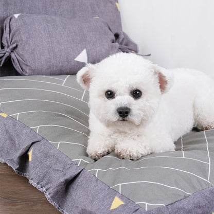 “Puppy Dream Bed – Cozy Cushion for Pets”