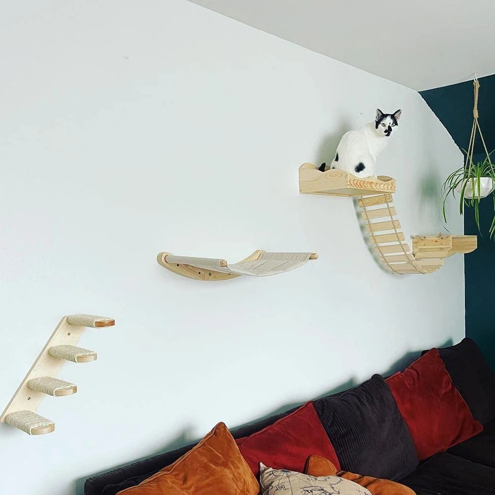 “Wall Cat Perch – Bridge, House & Climbing Fun”