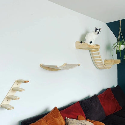 “Wall Cat Perch – Bridge, House & Climbing Fun”