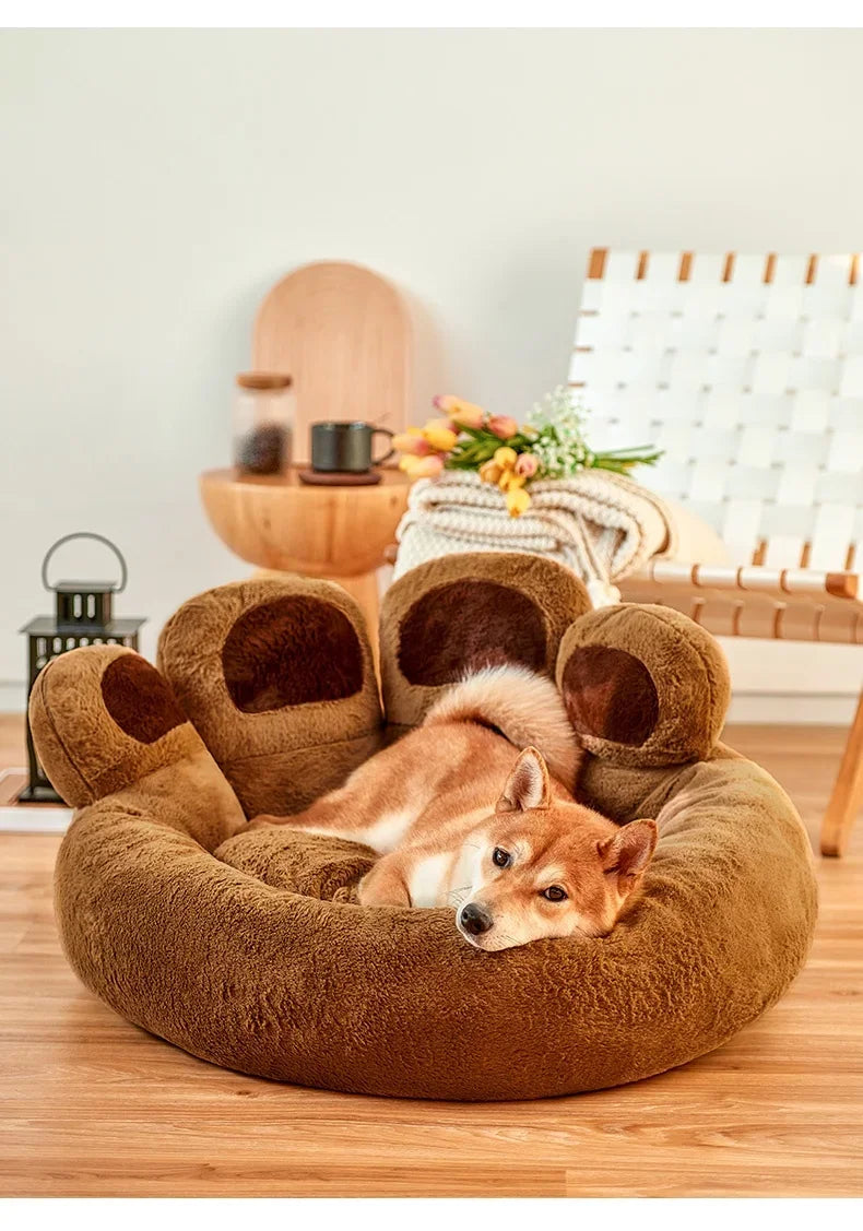 Kennel Winter Warm Deep Sleep Small Dog Dog Mattress Removable and Washable Pet Dog Supplies