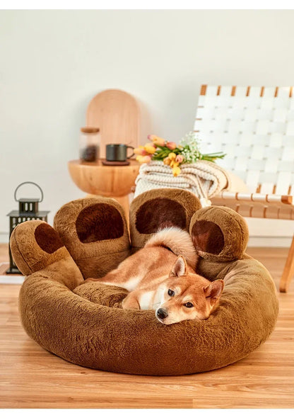 Kennel Winter Warm Deep Sleep Small Dog Dog Mattress Removable and Washable Pet Dog Supplies