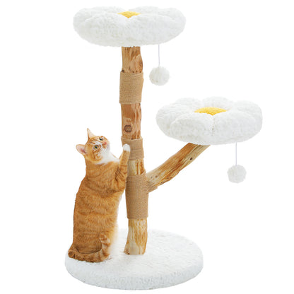 “Blossom Tree – Cat Tower with Scratcher & Bed”