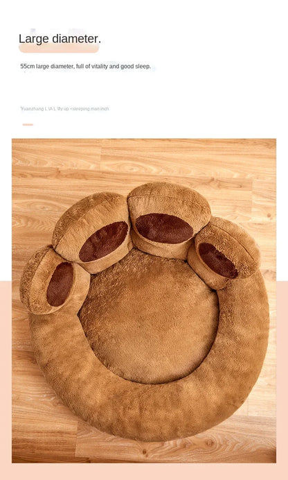 Kennel Winter Warm Deep Sleep Small Dog Dog Mattress Removable and Washable Pet Dog Supplies