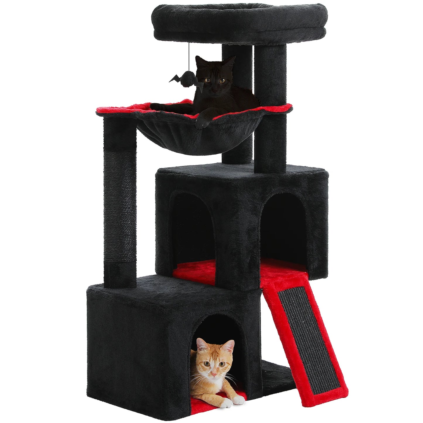 “Mega Cat Tower – Condos, Scratch Posts & Toys”