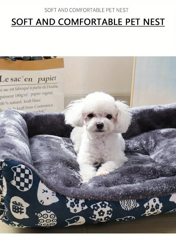 “Cuddle Couch – Soft Bed for Pets of All Sizes”