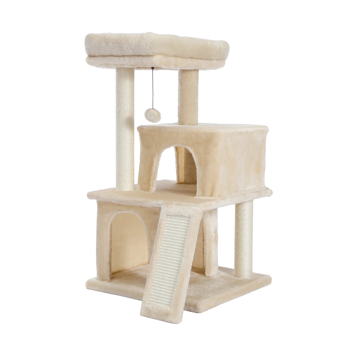 “Mega Cat Tower – Condos, Scratch Posts & Toys”