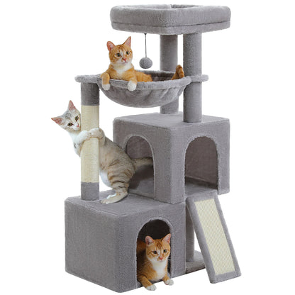 “Mega Cat Tower – Condos, Scratch Posts & Toys”
