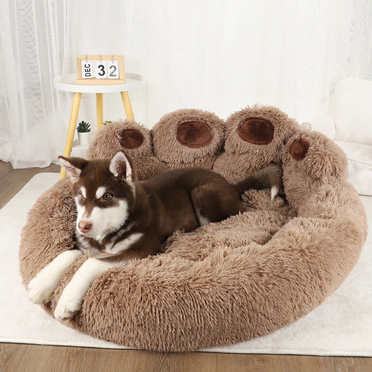 “CozyPaws Sofa Bed – For Small to Large Pets”