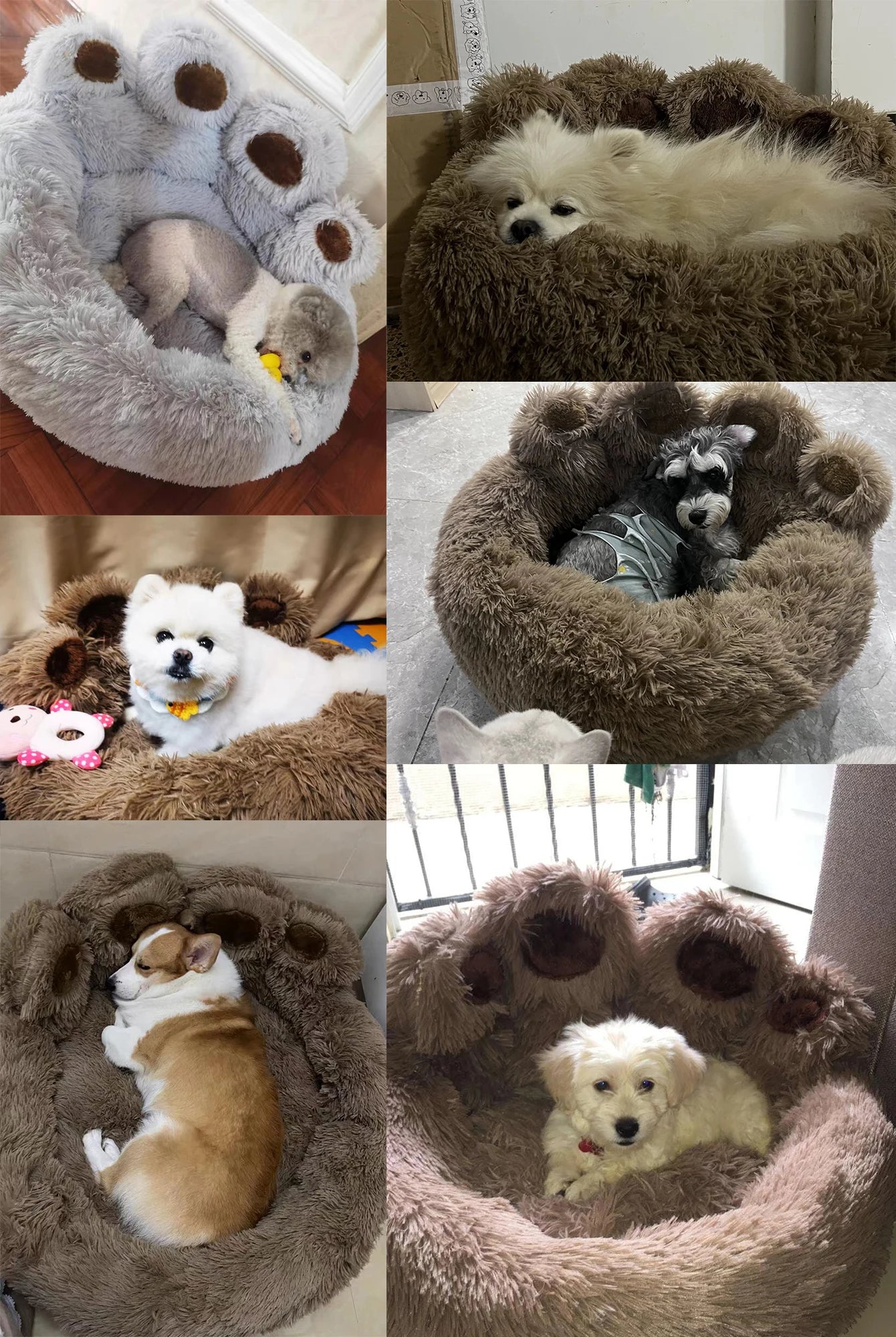 “CozyPaws Sofa Bed – For Small to Large Pets”