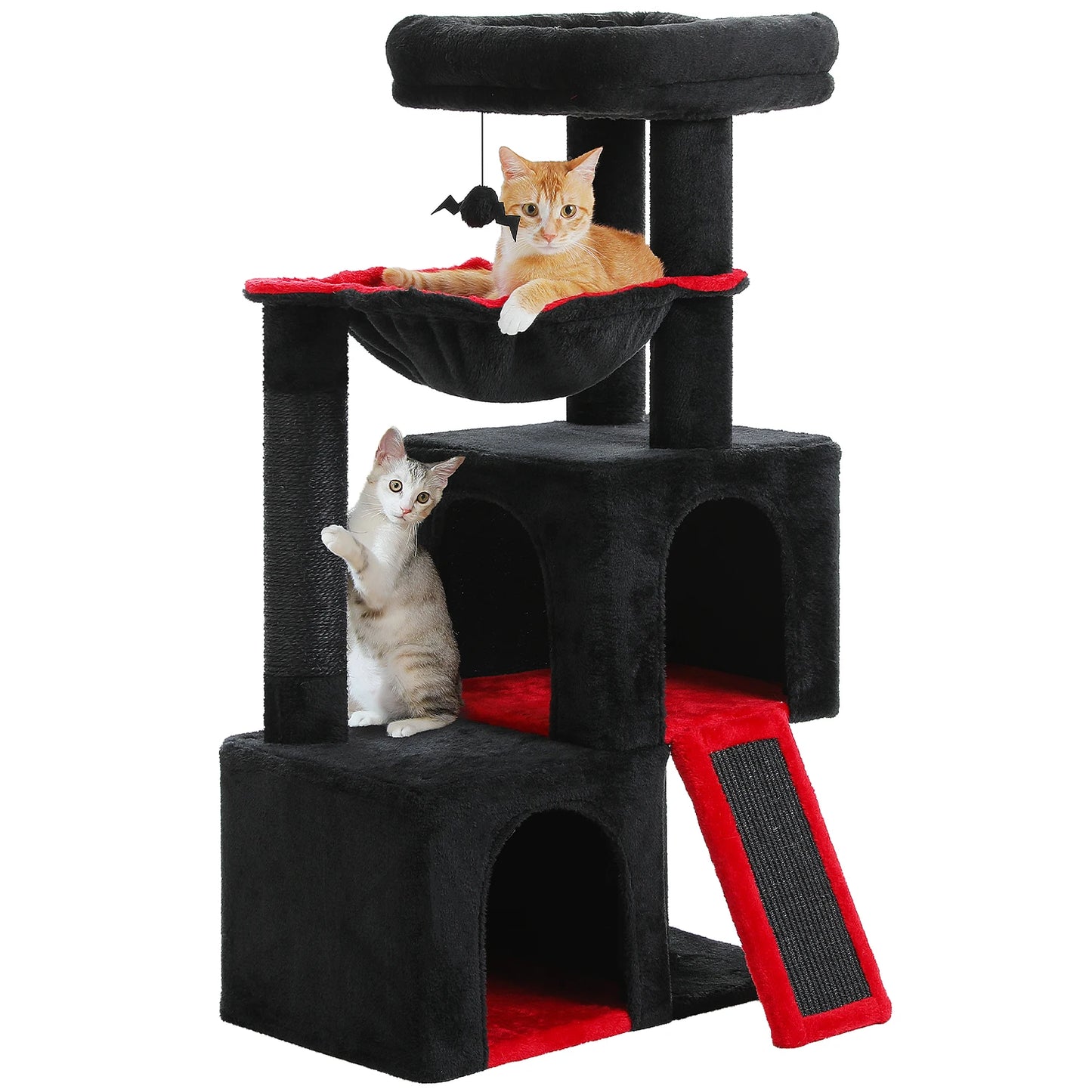“Mega Cat Tower – Condos, Scratch Posts & Toys”