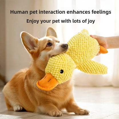 “Plush Duck Toy – Molar Relief & Fun Sounds”