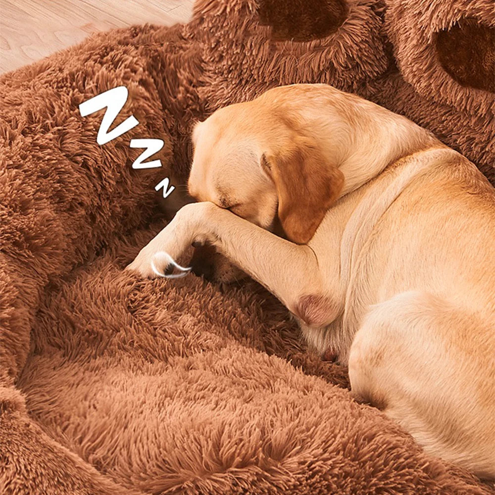 “CozyPaws Sofa Bed – For Small to Large Pets”
